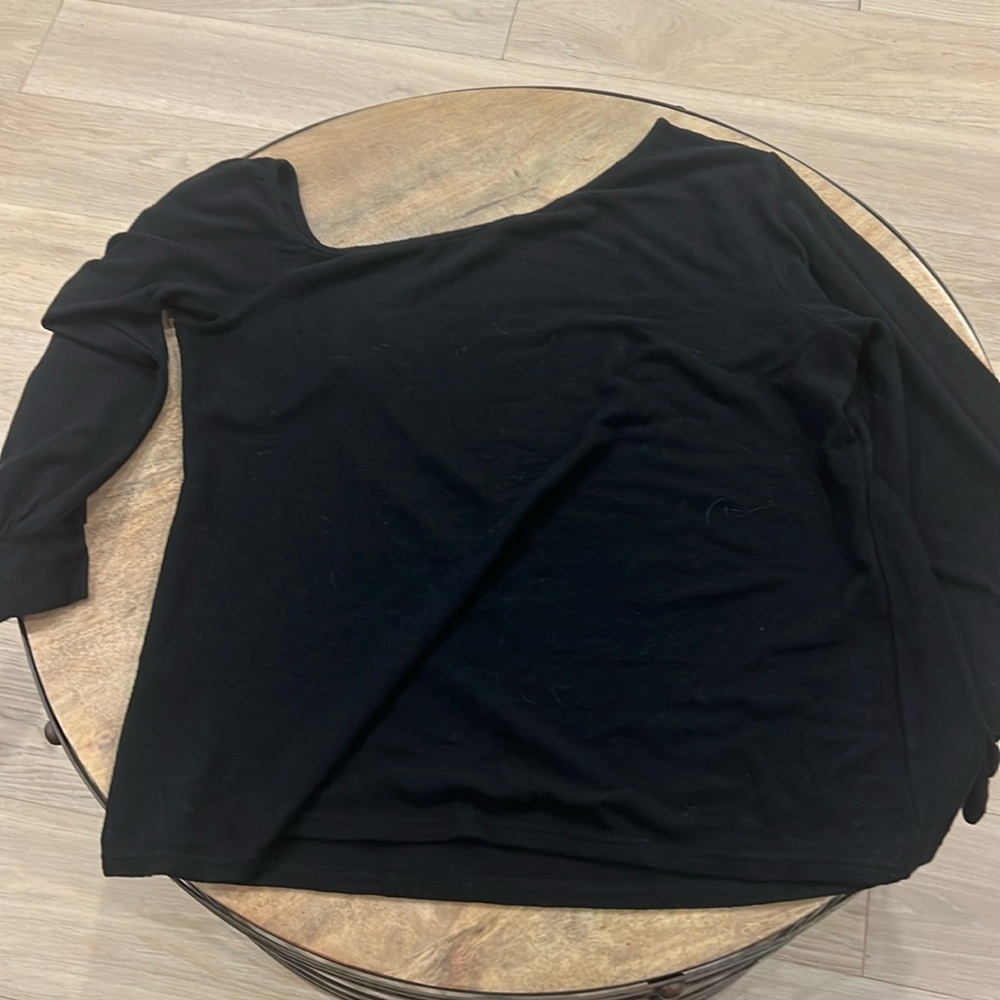 Black off the shoulder